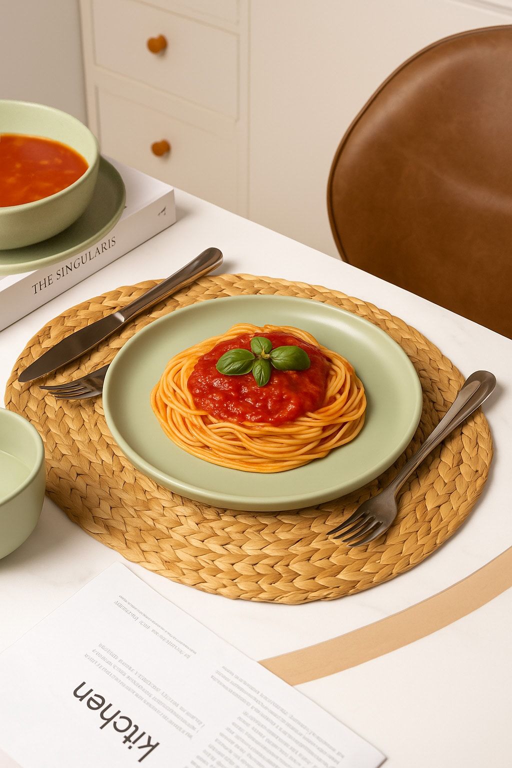 12-Piece Stoneware Dinnerware Sets with Mugs | Microwave & Dishwasher Safe | Non-Toxic Dinner Plates Bowls Set | Stackable Matte Glaze Kitchenware for 3